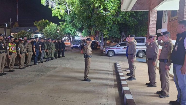 รักษาความปลอดภัยงานคอนเสิร์ต ณ สถานีตำรวจภูธรบ้านกรวด