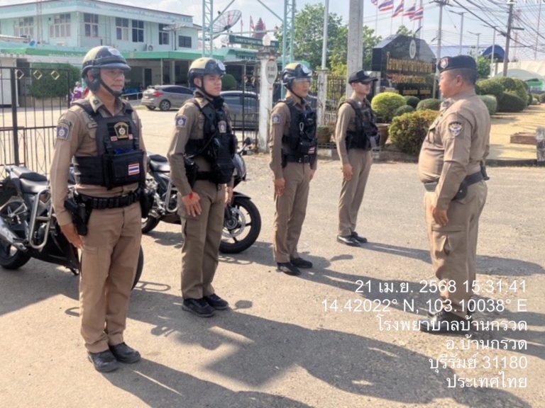 ปล่อยแถวกำชับการปฏิบัติหน้าที่งานป้องกันปราบปราม