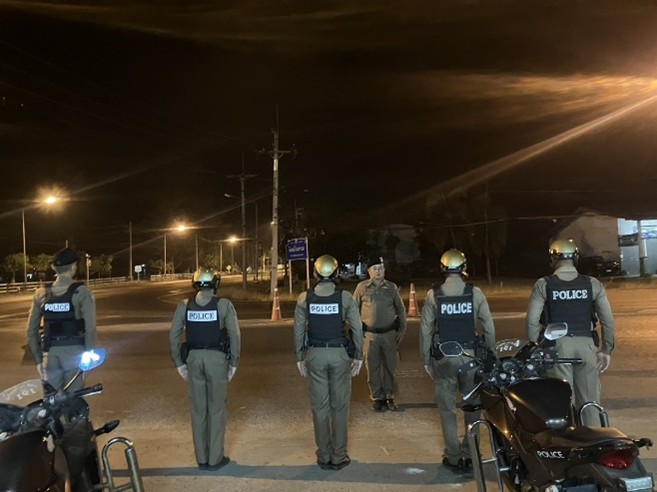 ตั้งด่านตรวจ/จุดตรวจ ตามแผนงานการสกัดกั้นการลำเลียงยาเสพติด